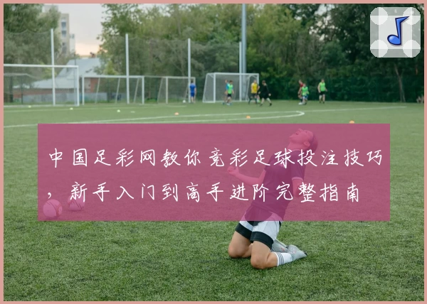 中国足彩网教你竞彩足球投注技巧,新手入门到高手进阶完整指南
