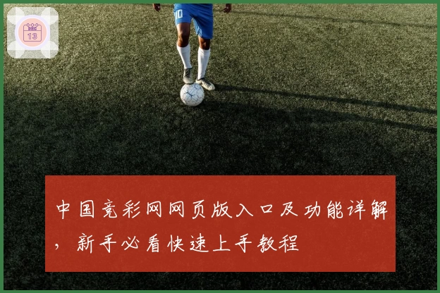 中国竞彩网网页版入口及功能详解，新手必看快速上手教程
